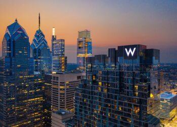 How is the W hotel Philadelphia different from the other stays? 