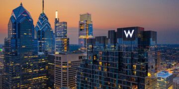 How is the W hotel Philadelphia different from the other stays? 